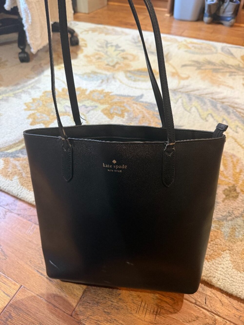Black kate spade purse